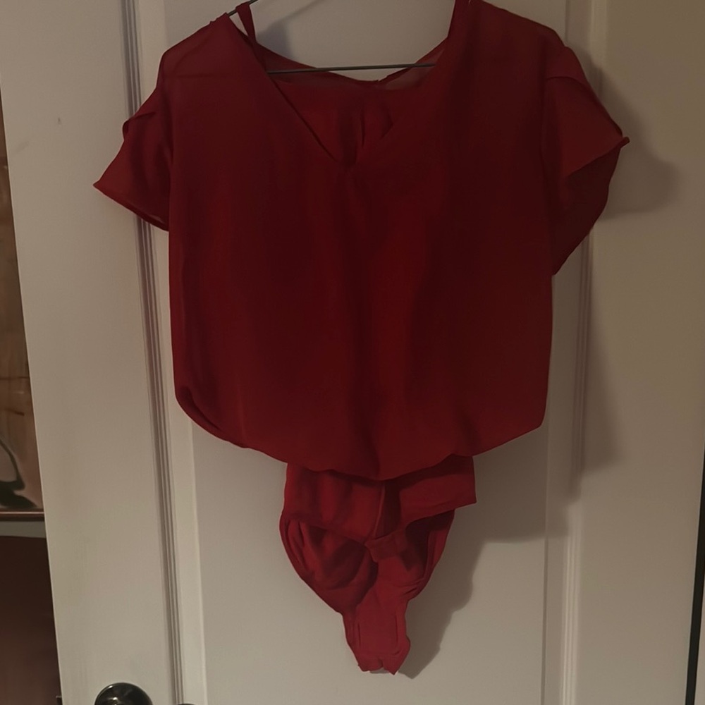 2 for $15 Elegant Red Women's Top